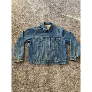 Vintage Levi's 70505 Type 3 Denim Jacket Size 46 Faded #527 Stamp